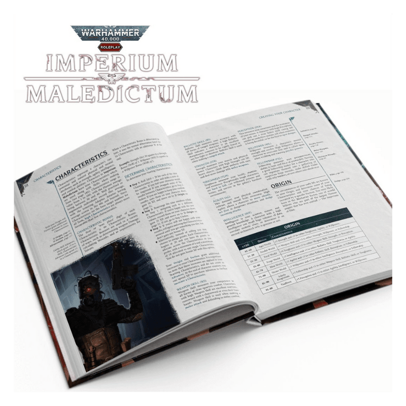 Warhammer 40,000 RPG: Imperium Maledictum Core Rulebook