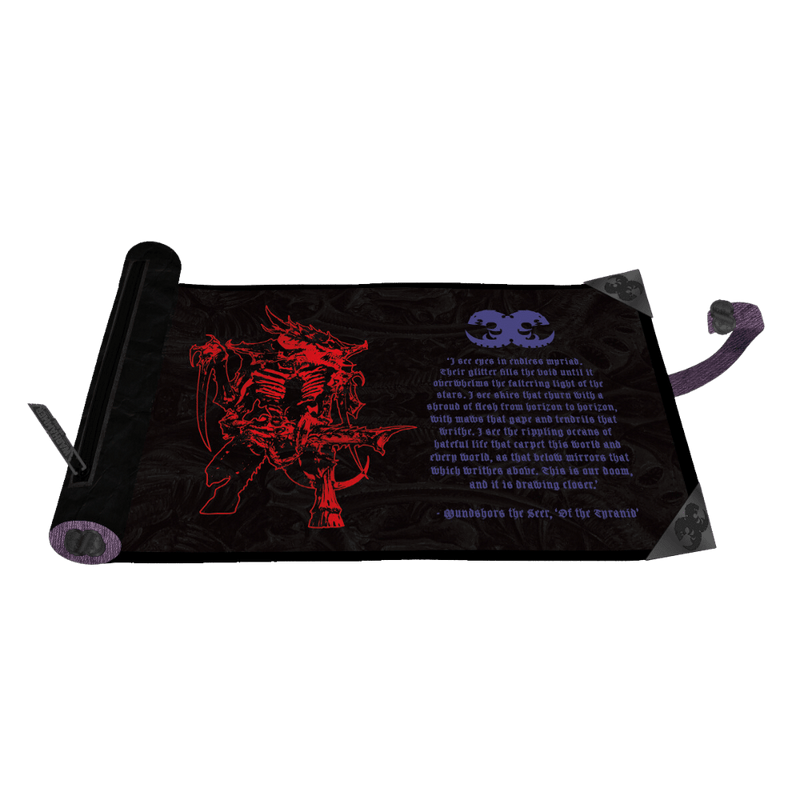 Warhammer 40,000: Tyranid Dice Scroll Premium Foil (PRE-ORDER)