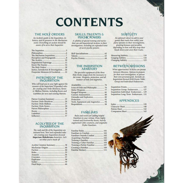 Warhammer 40,000 RPG: Imperium Maledictum Inquisition Player's Guide