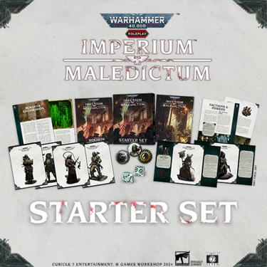 Warhammer 40,000 RPG: Imperium Maledictum Starter Set - Thirsty Meeples