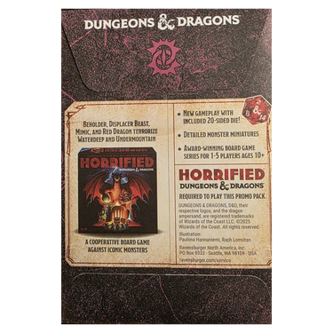 Horrified: Dungeons & Dragons – Warlock Promo Pack