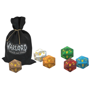 Warlord: Saga of the Storm CCG - Dice Set (PRE-ORDER) - Thirsty Meeples