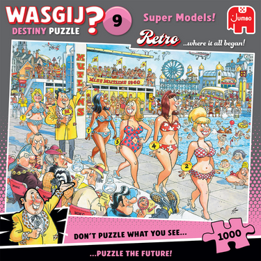 Wasgij Retro Destiny 9: Super Models!