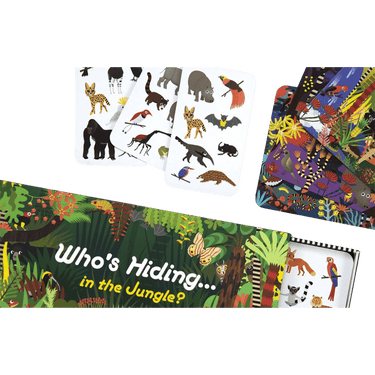 Who's Hiding in the Jungle? (PRE-ORDER) - Thirsty Meeples