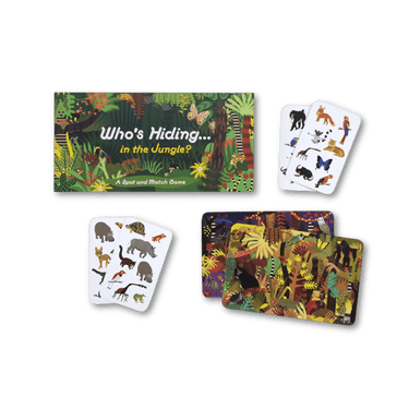 Who's Hiding in the Jungle? (PRE-ORDER) - Thirsty Meeples