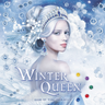 Abstract game piece titled Winter Queen from CrowD Games featuring a stylized 2D illustration of a winter-themed queen figure.
