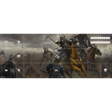 Gwent: Nilfgaard Playmat - Thirsty Meeples