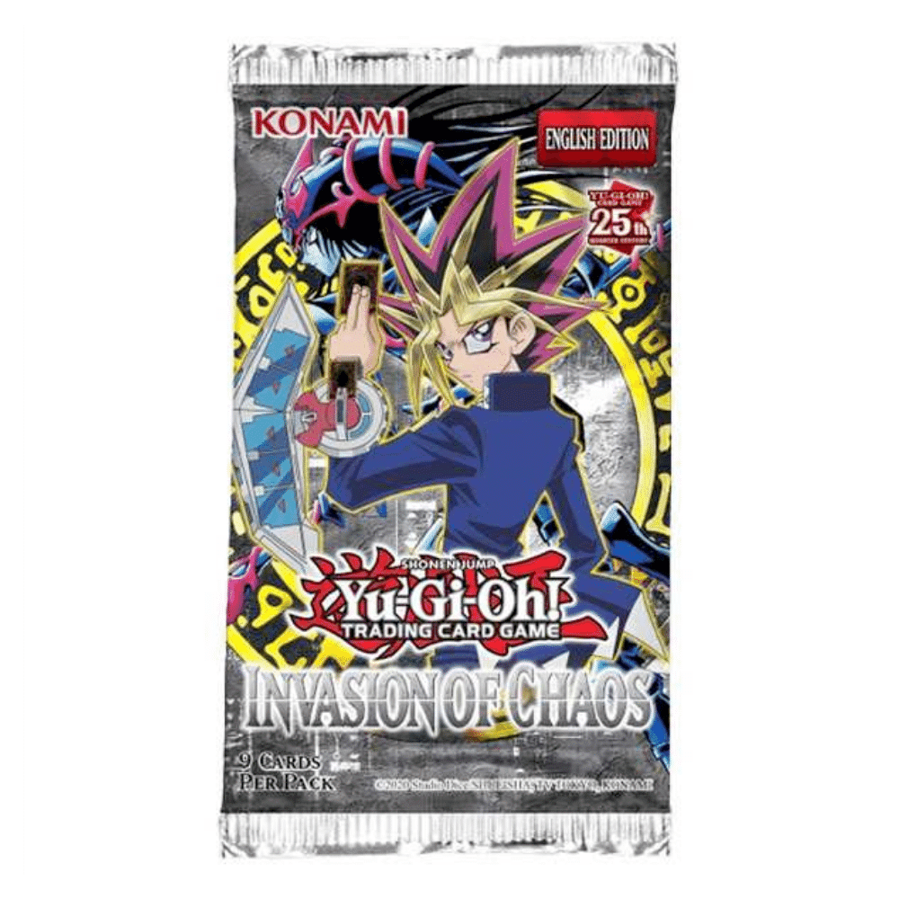 Yu-Gi-Oh! Invasion of Chaos Booster Pack (Reprint Unlimited Edition)