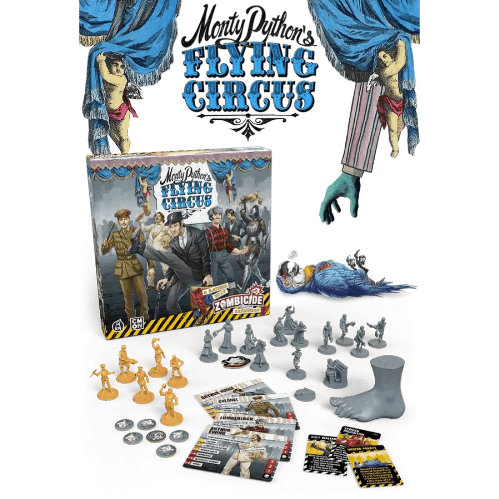 Zombicide: 2nd Edition – Monty Python's Flying Circus: A Rather Silly Expansion (PRE-ORDER)