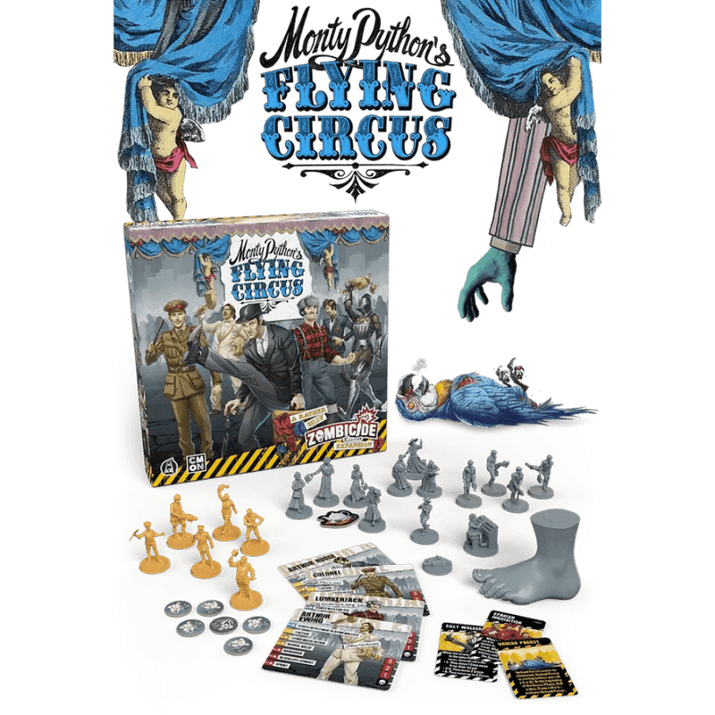 Zombicide: 2nd Edition – Monty Python's Flying Circus: A Rather Silly Expansion (PRE-ORDER)