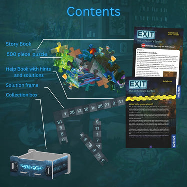 EXIT Puzzle: The Alchemists Garden (500 Pieces)