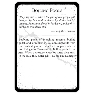 Broken Weave RPG: Deck of Broken Things - Thirsty Meeples