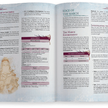 Broken Weave RPG: GM Screen - Thirsty Meeples