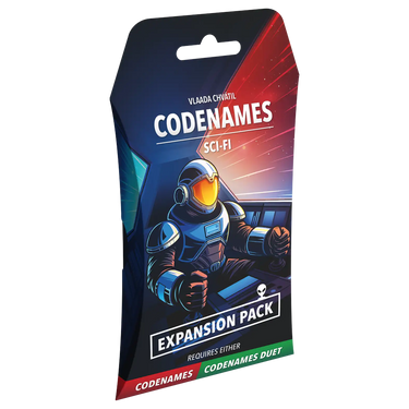 Codenames: Sci-Fi expansion pack front cover