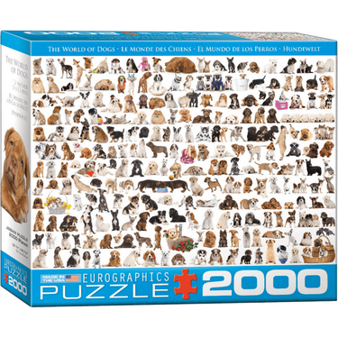 The World of Dogs jigsaw puzzle box