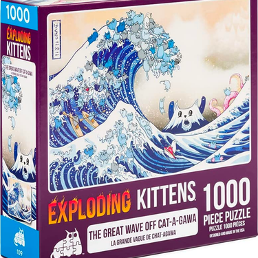 The Great Wave Off Cat-a-gawa