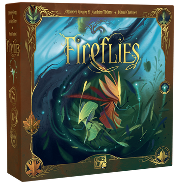 Fireflies 3D box render