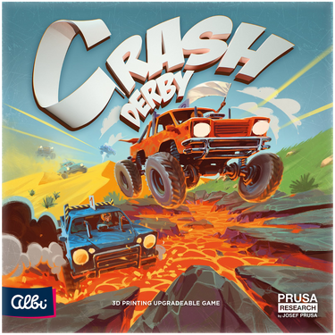 Crash Derby board game front cover