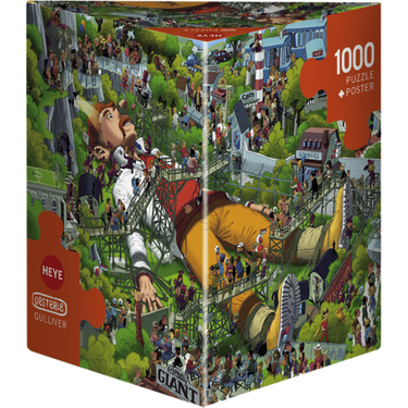 Gulliver jigsaw puzzle box