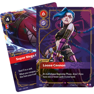 Riftbound: League of Legends TCG - Set 1: Origins Champion Deck (Jinx)
