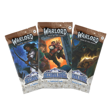 Warlord: Saga of the Storm CCG - Into the Accordlands Booster Box (24 Packs)