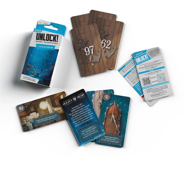 Unlock! Short Adventures #12: The Ocean's Heart - Thirsty Meeples