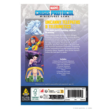 Marvel: Crisis Protocol – Uncanny Telepaths & Telekinetics (PRE-ORDER)