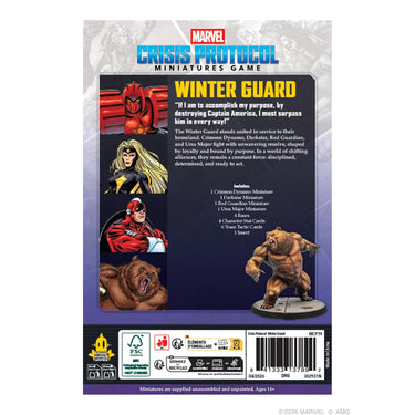 Marvel: Crisis Protocol – Winter Guard Affiliation Pack (PRE-ORDER)