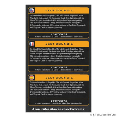 Star Wars: Legion – Jedi Council Commander Expansion (PRE-ORDER)