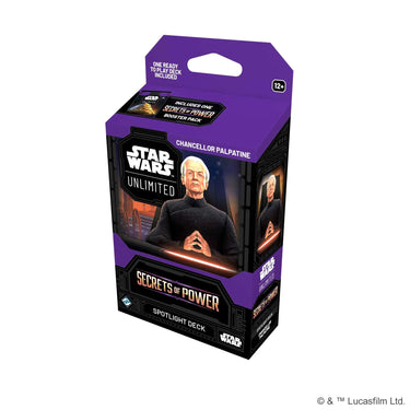 Star Wars: Unlimited - Secrets of Power Spotlight Deck (Chancellor Palpatine)