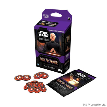 Star Wars: Unlimited - Secrets of Power Spotlight Deck (Chancellor Palpatine)