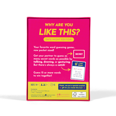 Why Are You Like This? Grab & Game (Date Night Edition)