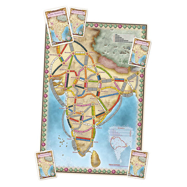Ticket to Ride Map Collection 2: India & Switzerland - Thirsty Meeples