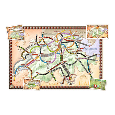 Ticket to Ride Map Collection 2: India & Switzerland - Thirsty Meeples