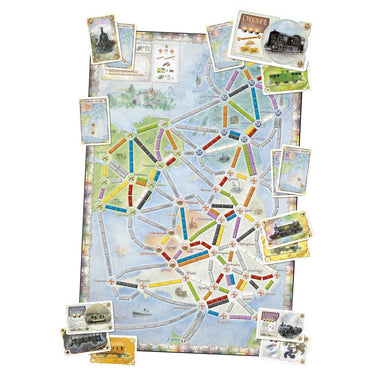 Ticket to Ride Map Collection 5: United Kingdom & Pennsylvania - Thirsty Meeples