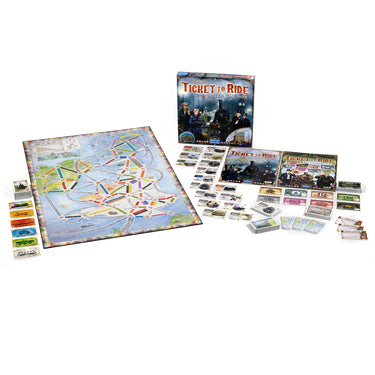 Ticket to Ride Map Collection 5: United Kingdom & Pennsylvania - Thirsty Meeples