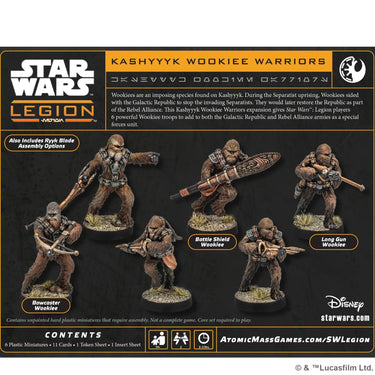 Star Wars: Legion - Kashyyyk Wookiee Warriors Unit
