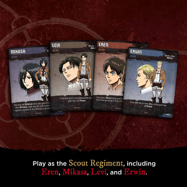 Attack on Titan: Deck Building Game - Season 1 (PRE-ORDER)