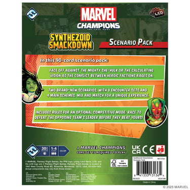 Marvel Champions: The Card Game – Synthezoid Smackdown (Scenario Pack) - Thirsty Meeples
