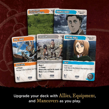 Attack on Titan: Deck Building Game - Season 1 (PRE-ORDER)