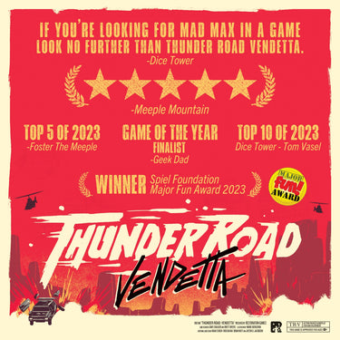 Thunder Road: Vendetta Deluxe Edition - Thirsty Meeples