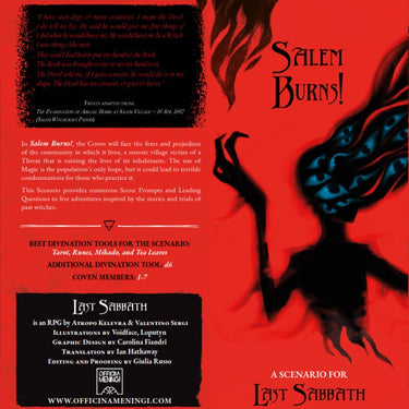 Last Sabbath RPG: Scenarios