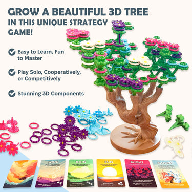 Bloomchasers: A Delightful 3D Tree Game of Flowers and Wits