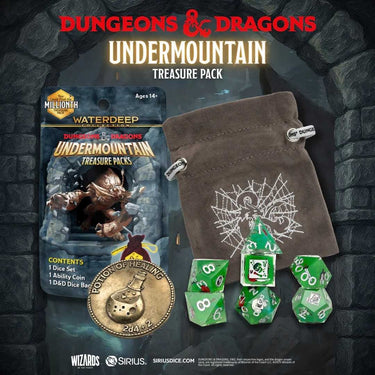 Dungeons and Dragons: Undermountain Treasure Packs - Thirsty Meeples
