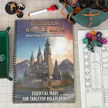 Big Book of Battle Mats: Bastions & Strongholds - Thirsty Meeples