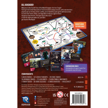 DCC: Unstoppable – Iron Tangle box back