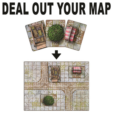 Town Designer's Deck modular map tiles