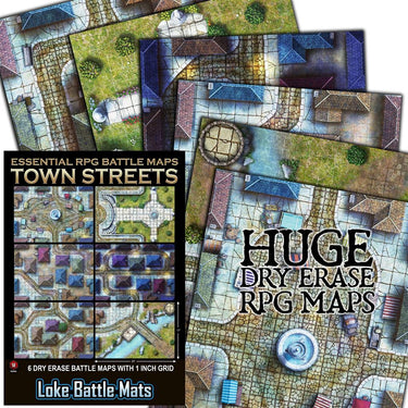 Essential RPG Battle Maps Town Streets cover