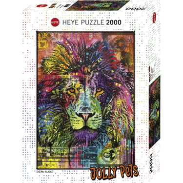 Lion's Heart 1000 piece jigsaw puzzle - box packaging