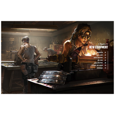 Fallout RPG: New Vegas Setting Guide - character art